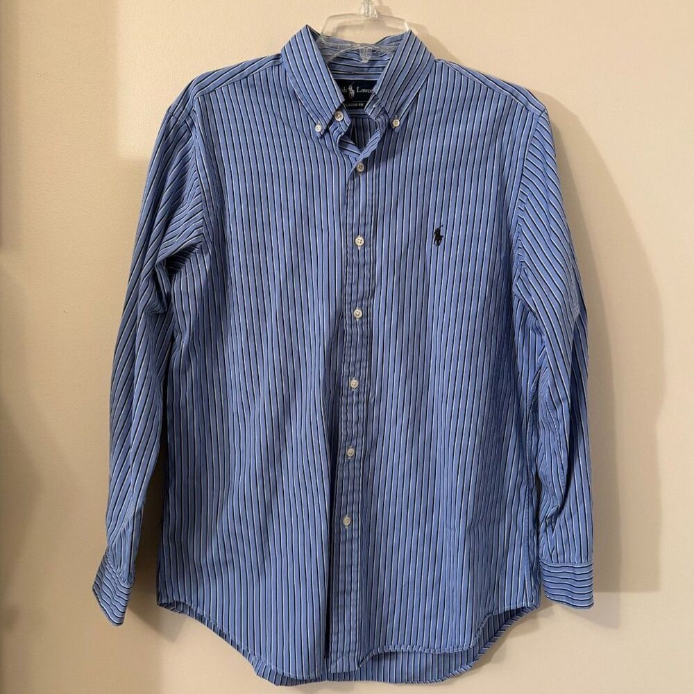 Polo Ralph Lauren Polo Vintage Button Down Men's Classic Fit Shirt 15 1/2 32/33